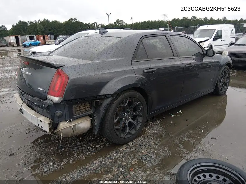 2019 CHRYSLER 300 VIN 2C3CCABG2KH515623 — фото 4