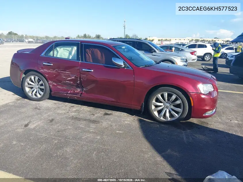 CHRYSLER 300 2019, VIN 2C3CCAEG6KH577523