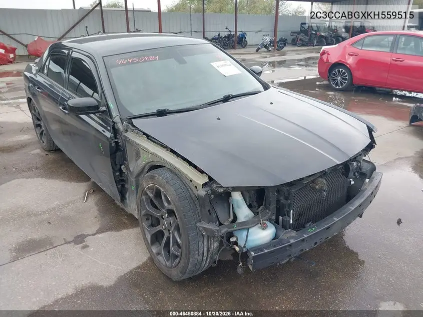 CHRYSLER 300 2019, VIN 2C3CCABGXKH559515