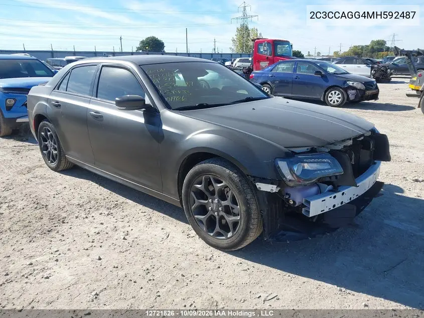 CHRYSLER 300 2021, VIN 2C3CCAGG4MH592487
