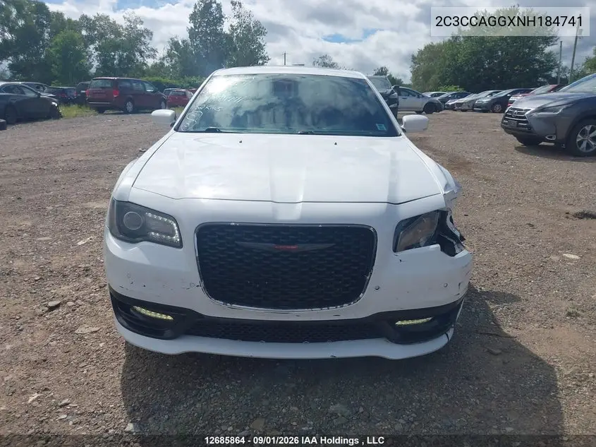 2022 CHRYSLER 300 VIN 2C3CCAGGXNH184741 — фото 12
