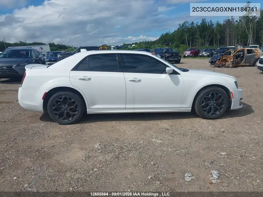 2022 CHRYSLER 300 VIN 2C3CCAGGXNH184741 — фото 13