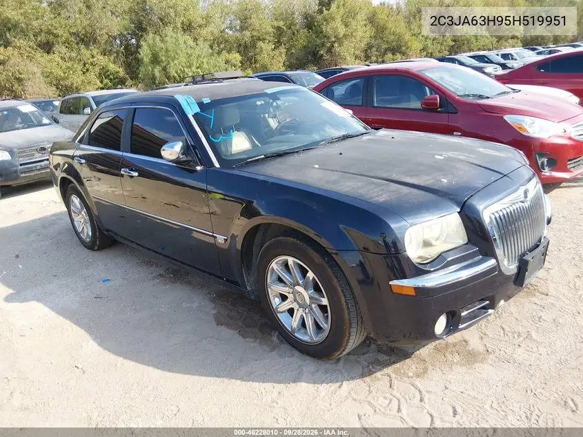 CHRYSLER 300C 2005, VIN 2C3JA63H95H519951