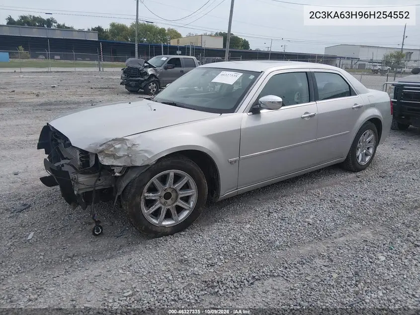 2006 CHRYSLER 300C VIN 2C3KA63H96H254552 — фото 2