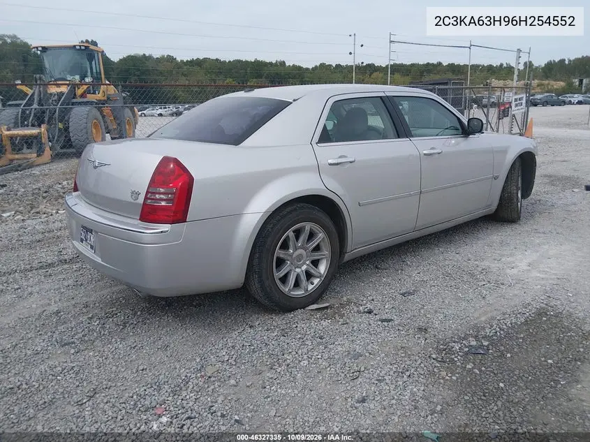 2006 CHRYSLER 300C VIN 2C3KA63H96H254552 — фото 4