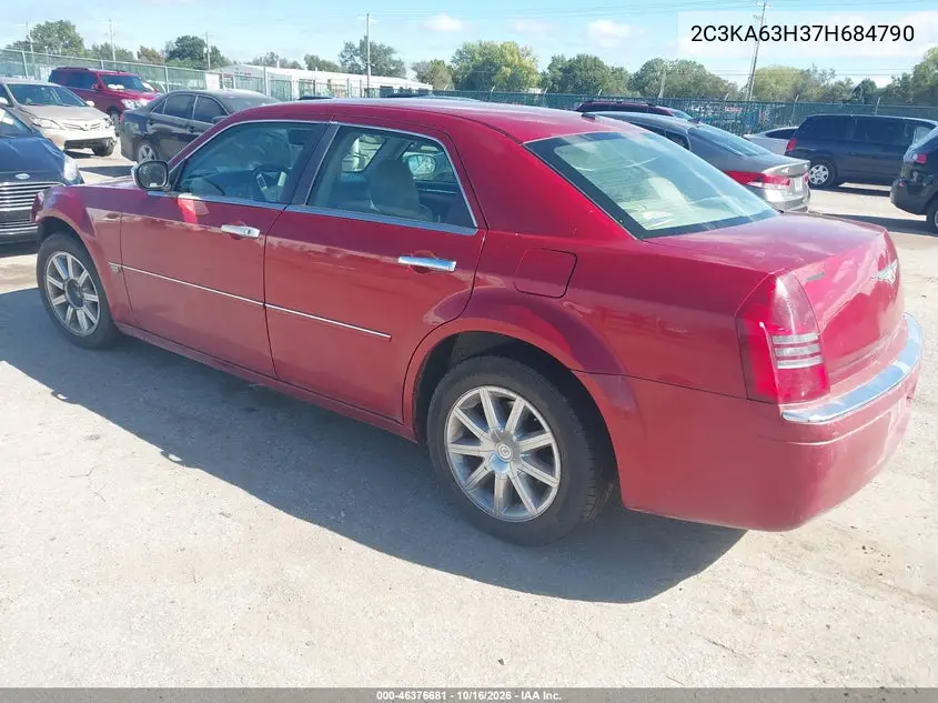 2007 CHRYSLER 300C VIN 2C3KA63H37H684790 — фото 3