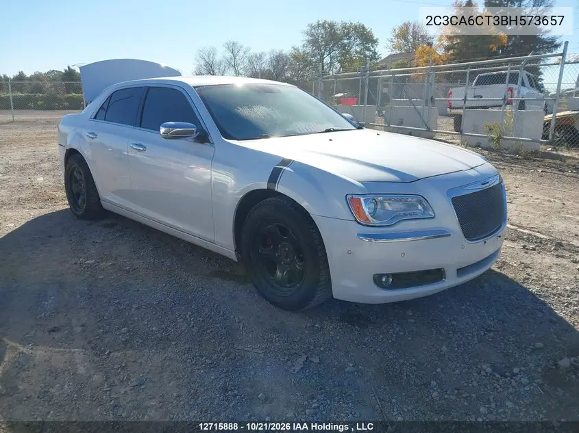 CHRYSLER 300C 2011, VIN 2C3CA6CT3BH573657