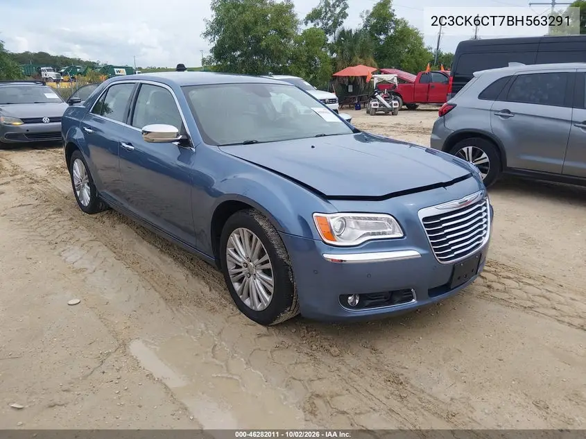 CHRYSLER 300C 2011, VIN 2C3CK6CT7BH563291