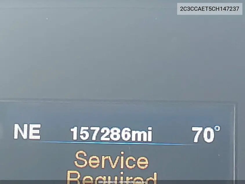 2012 CHRYSLER 300C VIN 2C3CCAET5CH147237 — фото 15
