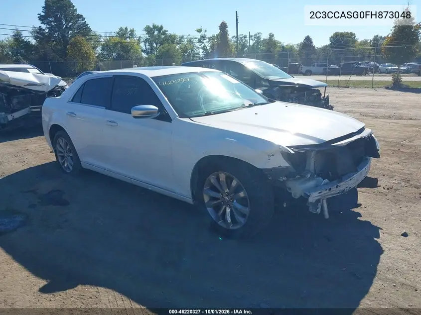 CHRYSLER 300C 2015, VIN 2C3CCASG0FH873048