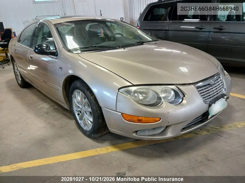 CHRYSLER 300M 2004, VIN 2C3HE66G84H668940