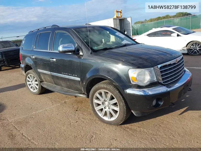 CHRYSLER ASPEN 2008, VIN 1A8HW58278F138799