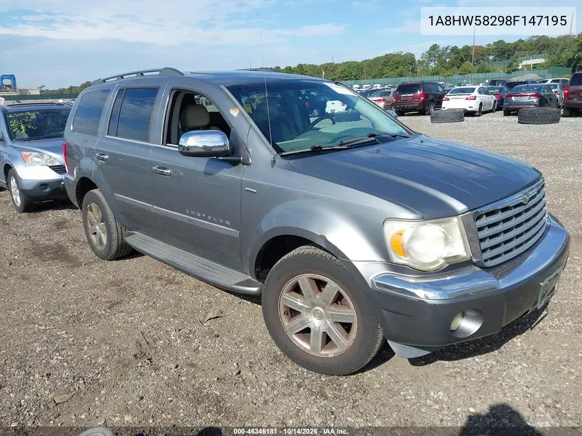 CHRYSLER ASPEN 2008, VIN 1A8HW58298F147195