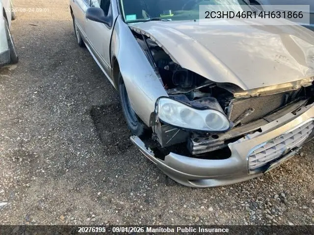 CHRYSLER CONCORDE 2004, VIN 2C3HD46R14H631866