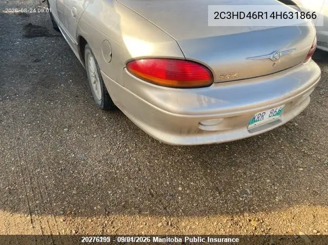 2004 CHRYSLER CONCORDE VIN 2C3HD46R14H631866 — фото 3