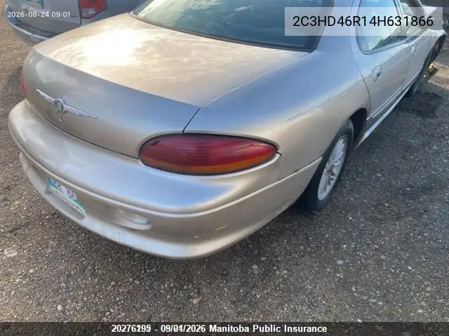 2004 CHRYSLER CONCORDE VIN 2C3HD46R14H631866 — фото 4