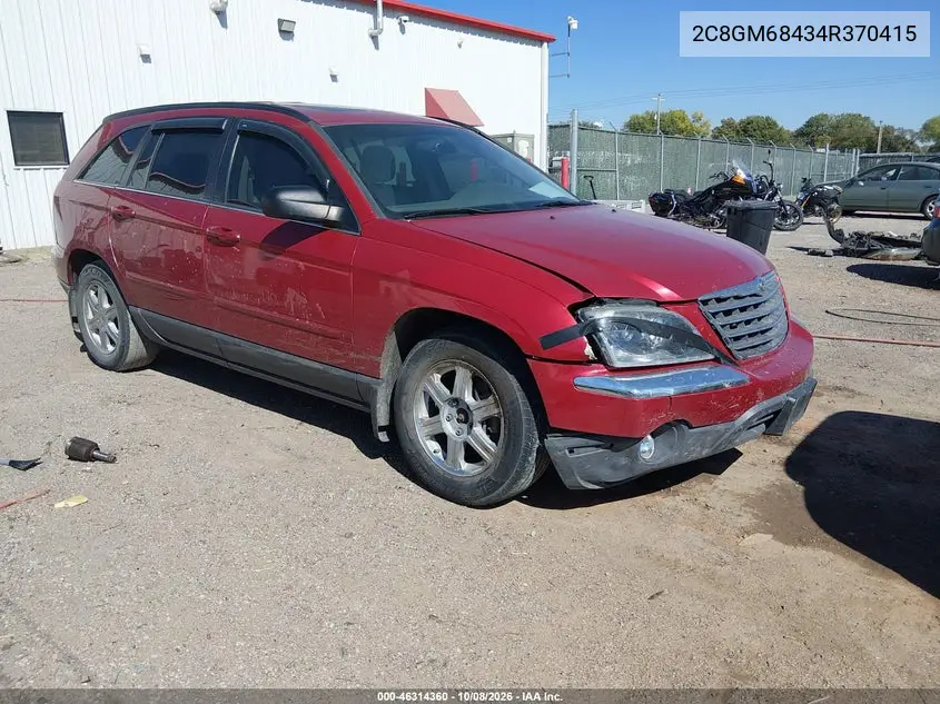 CHRYSLER PACIFICA 2004, VIN 2C8GM68434R370415