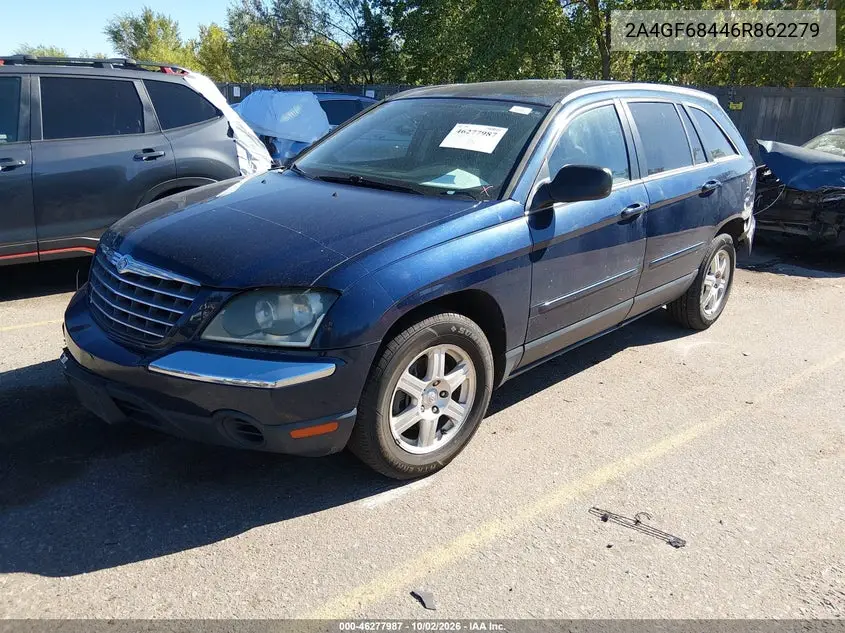 2006 CHRYSLER PACIFICA VIN 2A4GF68446R862279 — фото 2