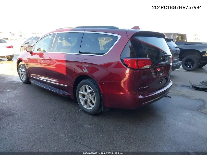 2017 CHRYSLER PACIFICA VIN 2C4RC1BG7HR757994 — фото 3