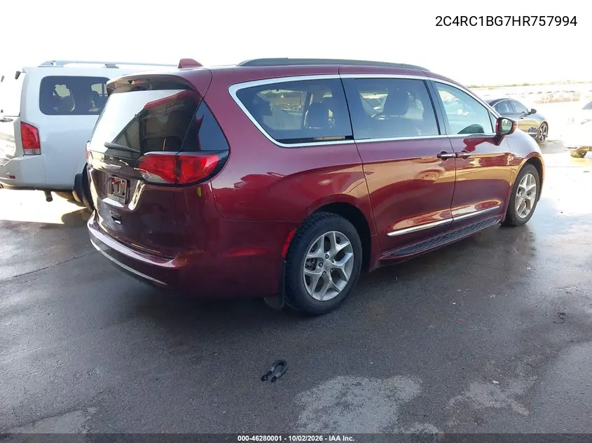 2017 CHRYSLER PACIFICA VIN 2C4RC1BG7HR757994 — фото 4
