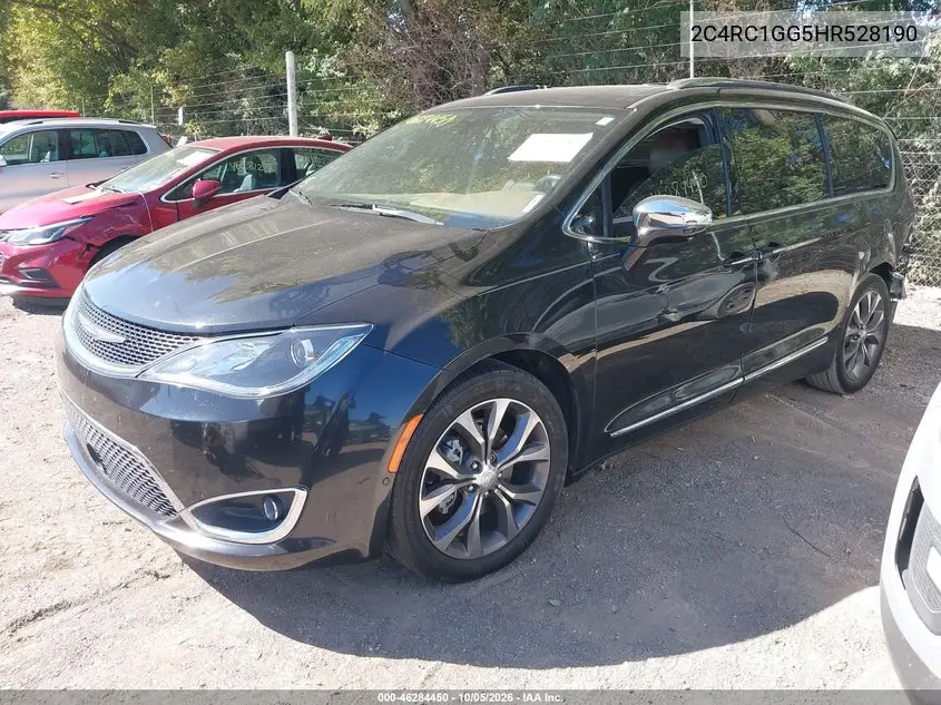2017 CHRYSLER PACIFICA VIN 2C4RC1GG5HR528190 — фото 2