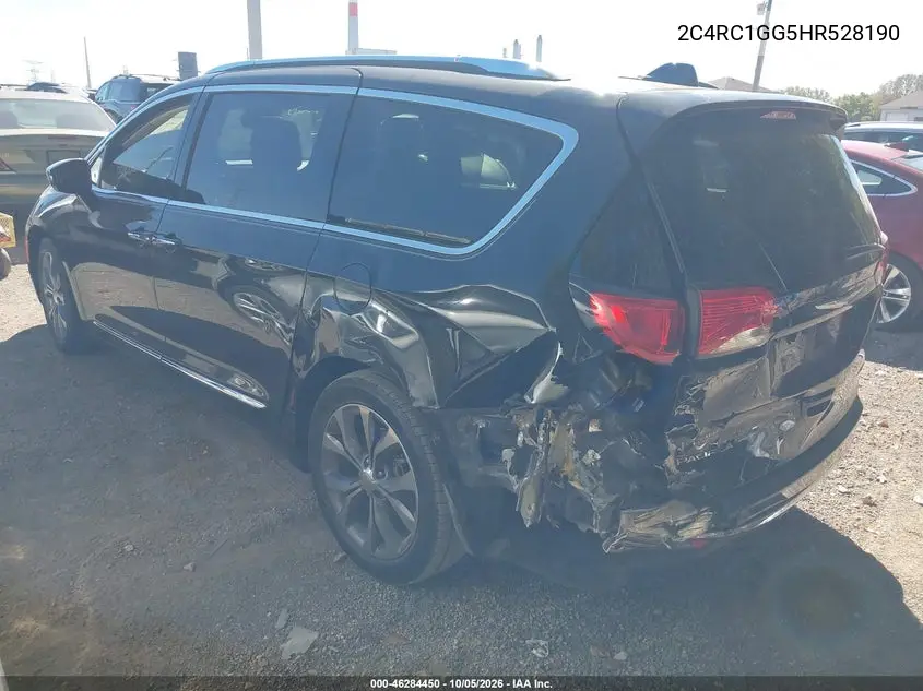 2017 CHRYSLER PACIFICA VIN 2C4RC1GG5HR528190 — фото 3