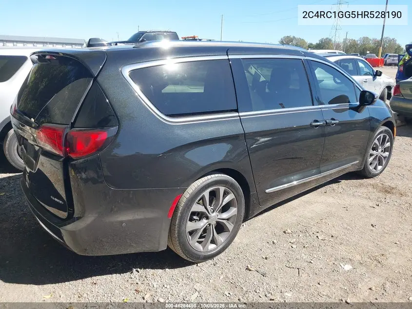 2017 CHRYSLER PACIFICA VIN 2C4RC1GG5HR528190 — фото 4