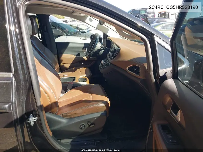 2017 CHRYSLER PACIFICA VIN 2C4RC1GG5HR528190 — фото 5