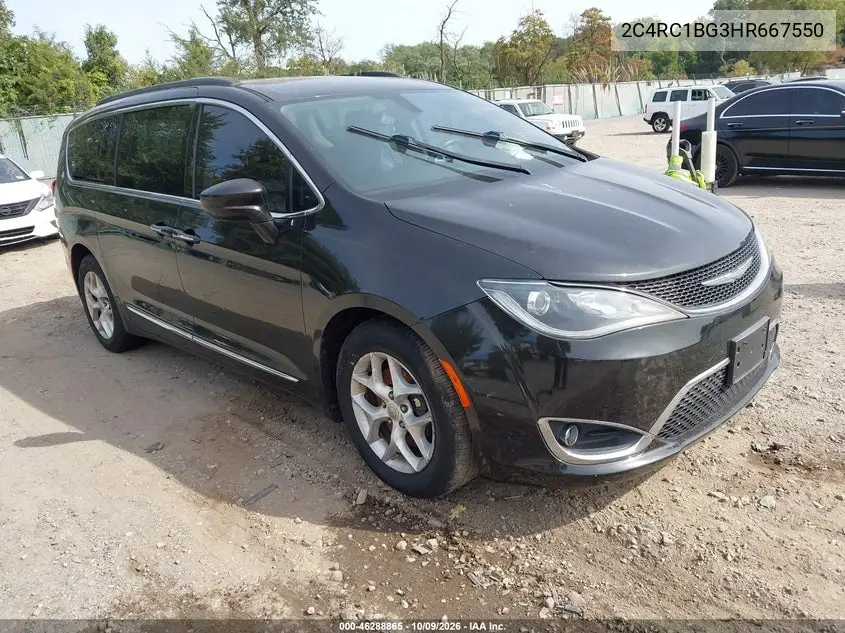 CHRYSLER PACIFICA 2017, VIN 2C4RC1BG3HR667550
