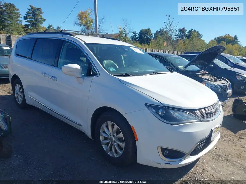 CHRYSLER PACIFICA 2017, VIN 2C4RC1BGXHR795851