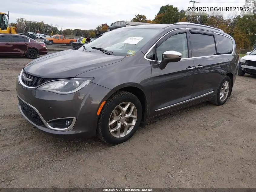 2017 CHRYSLER PACIFICA VIN 2C4RC1GG4HR821952 — фото 2