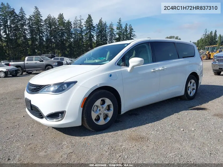 2017 CHRYSLER PACIFICA VIN 2C4RC1H72HR837310 — фото 2