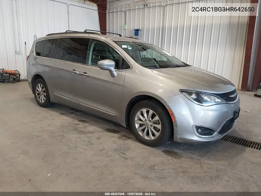 CHRYSLER PACIFICA 2017, VIN 2C4RC1BG3HR642650