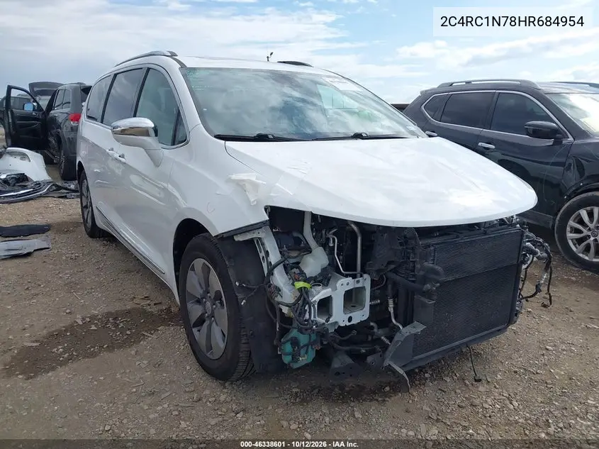 CHRYSLER PACIFICA 2017, VIN 2C4RC1N78HR684954