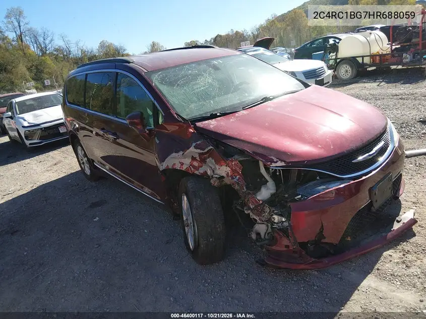 CHRYSLER PACIFICA 2017, VIN 2C4RC1BG7HR688059