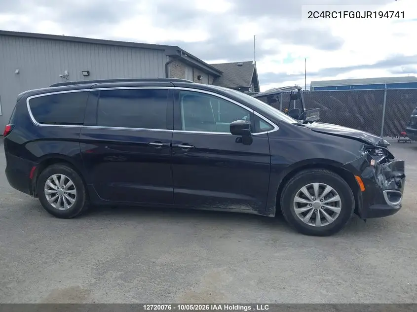 2018 CHRYSLER PACIFICA VIN 2C4RC1FG0JR194741 — фото 13