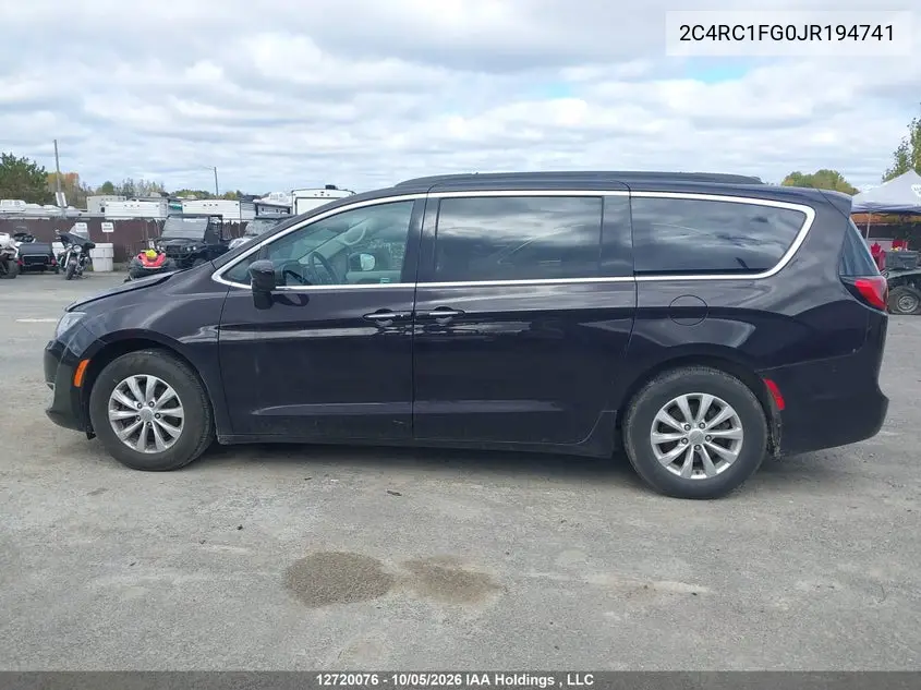 2018 CHRYSLER PACIFICA VIN 2C4RC1FG0JR194741 — фото 14