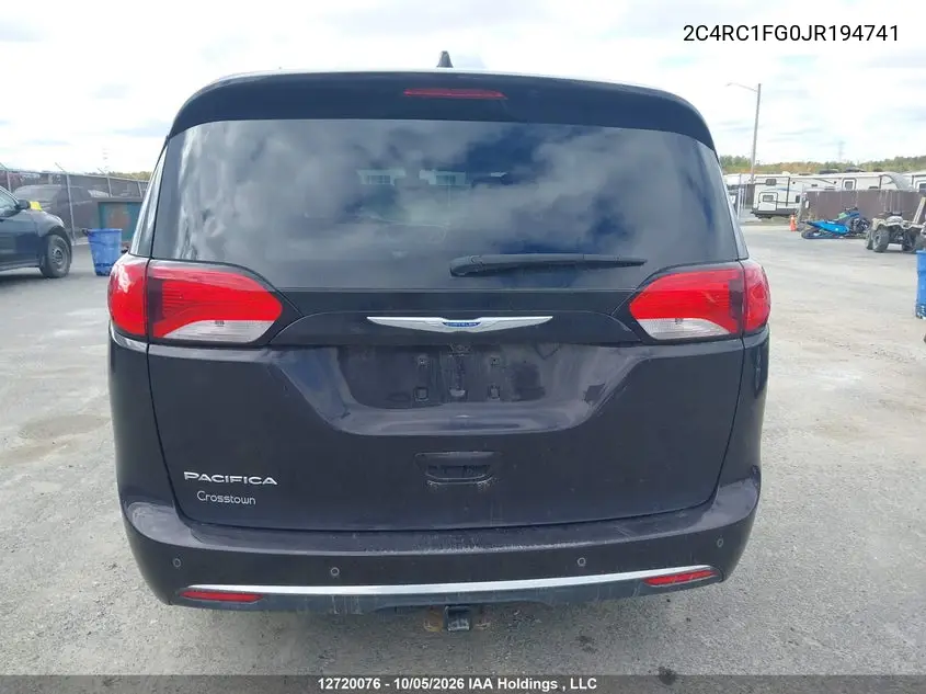 2018 CHRYSLER PACIFICA VIN 2C4RC1FG0JR194741 — фото 16
