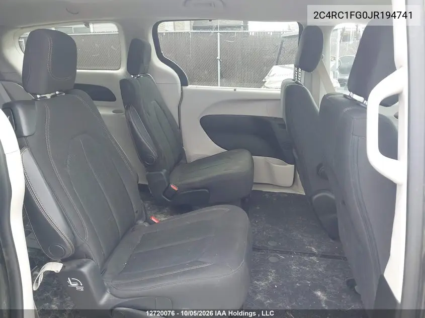 2018 CHRYSLER PACIFICA VIN 2C4RC1FG0JR194741 — фото 8