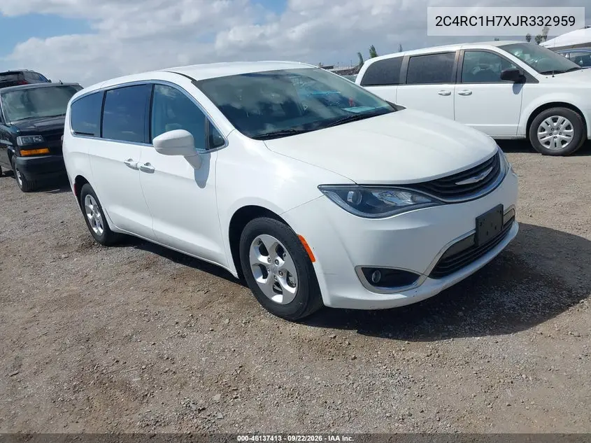 CHRYSLER PACIFICA 2018, VIN 2C4RC1H7XJR332959