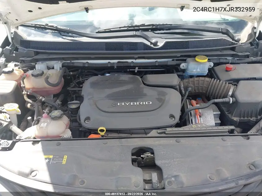 2018 CHRYSLER PACIFICA VIN 2C4RC1H7XJR332959 — фото 10