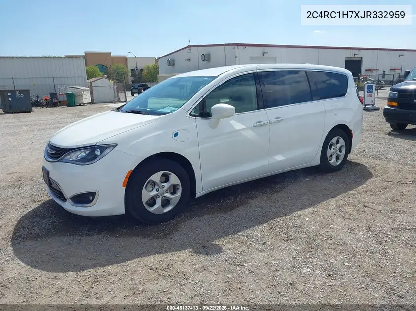 2018 CHRYSLER PACIFICA VIN 2C4RC1H7XJR332959 — фото 2