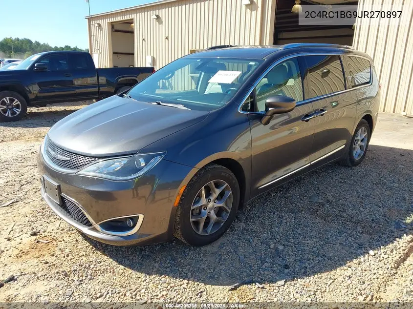 2018 CHRYSLER PACIFICA VIN 2C4RC1BG9JR270897 — фото 2