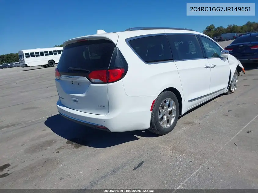 2018 CHRYSLER PACIFICA VIN 2C4RC1GG7JR149651 — фото 4