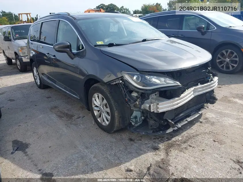 CHRYSLER PACIFICA 2018, VIN 2C4RC1BG2JR110716