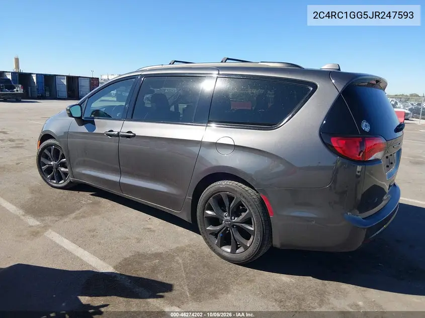 2018 CHRYSLER PACIFICA VIN 2C4RC1GG5JR247593 — фото 3