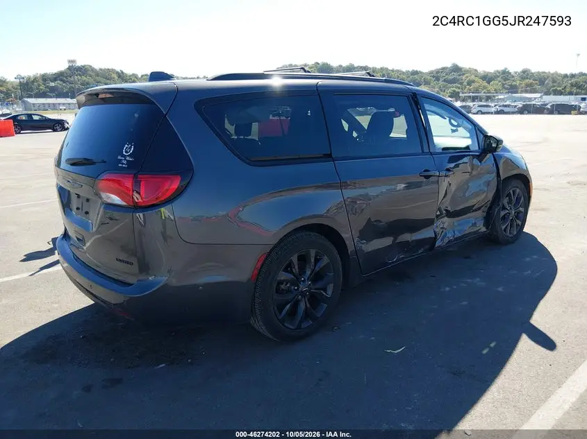 2018 CHRYSLER PACIFICA VIN 2C4RC1GG5JR247593 — фото 4