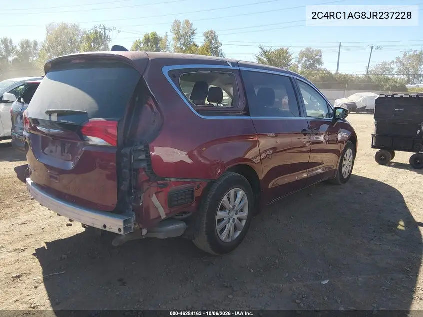 2018 CHRYSLER PACIFICA VIN 2C4RC1AG8JR237228 — фото 4