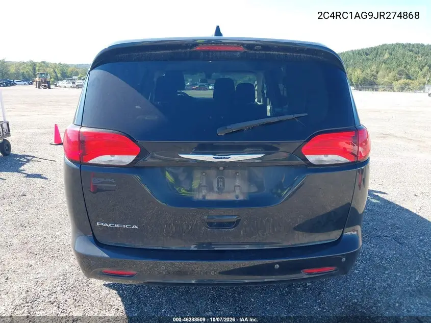 2018 CHRYSLER PACIFICA VIN 2C4RC1AG9JR274868 — фото 16