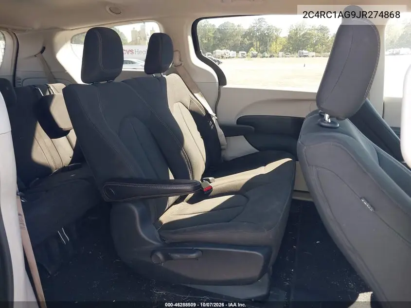 2018 CHRYSLER PACIFICA VIN 2C4RC1AG9JR274868 — фото 8